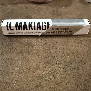 IL MAKIAGE Silver and Black Liquid Eyeliner